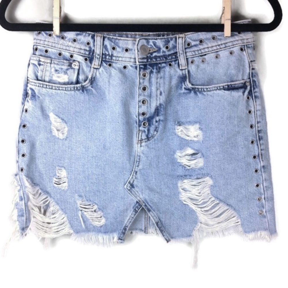 ZARA denim skirt